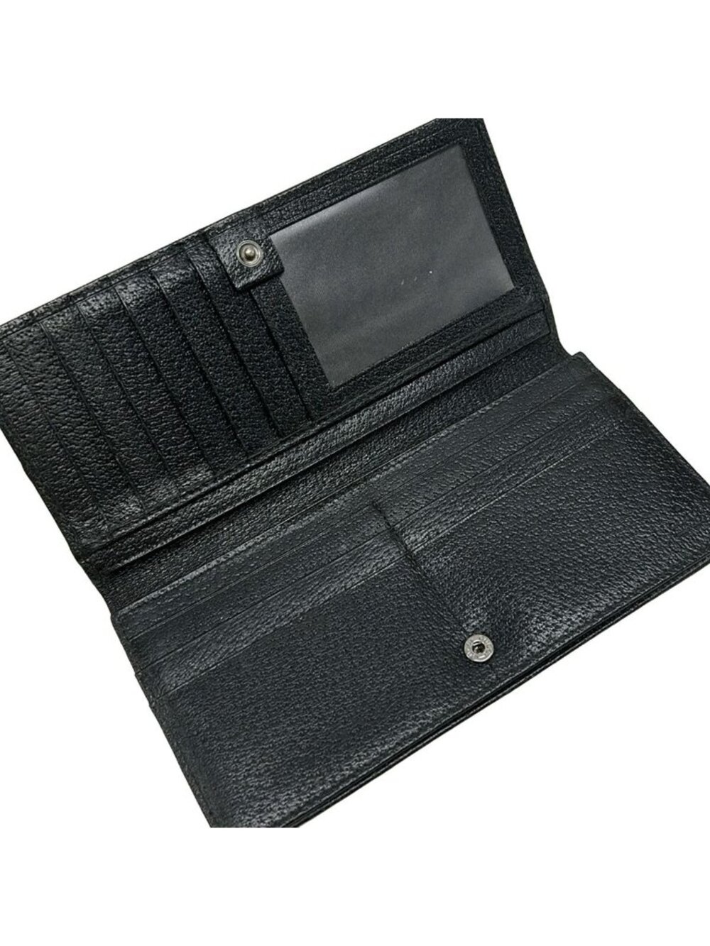 Gucci Billfold GG Pattern Black Leather Wallet - Picture 3 of 5